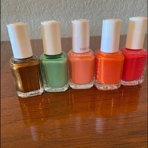 Reposhed from Jetaunne, 5 bottles of Essie nail polish.  Retail $45.